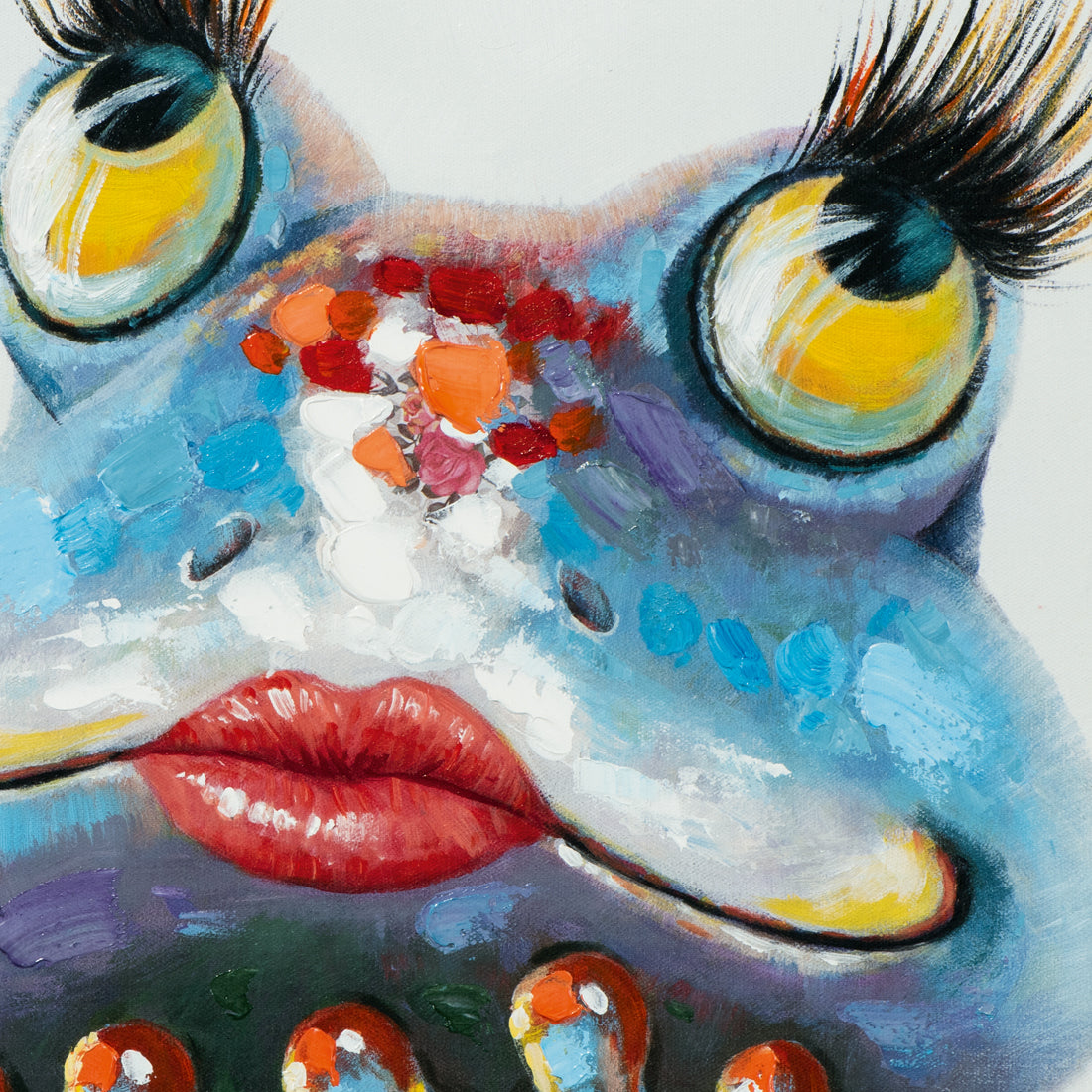 Gemälde Verliebter Frosch