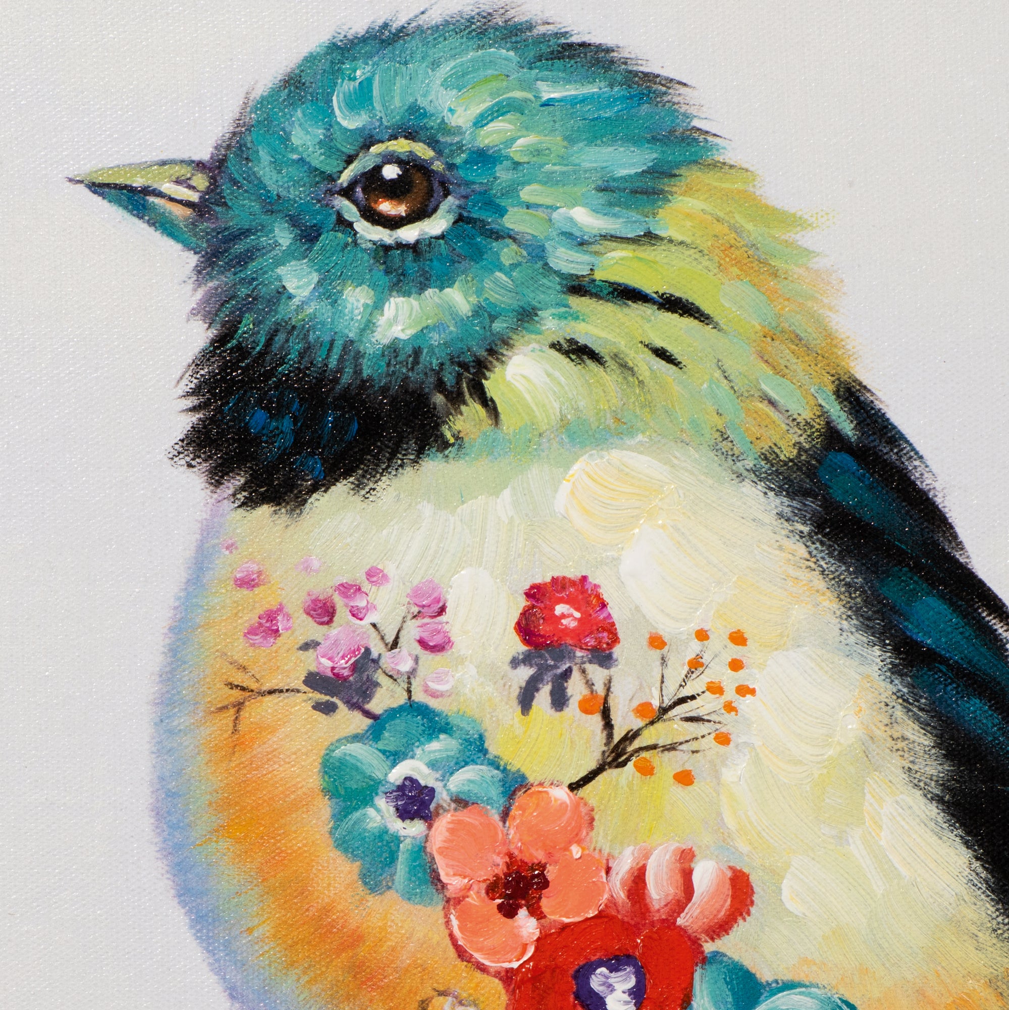 Gemälde Süsser bunter Vogel