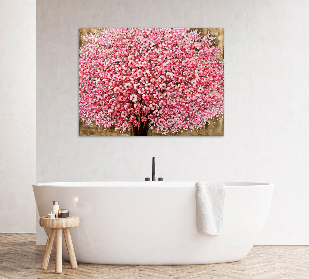 Painting Flowering Tree with high gloss
