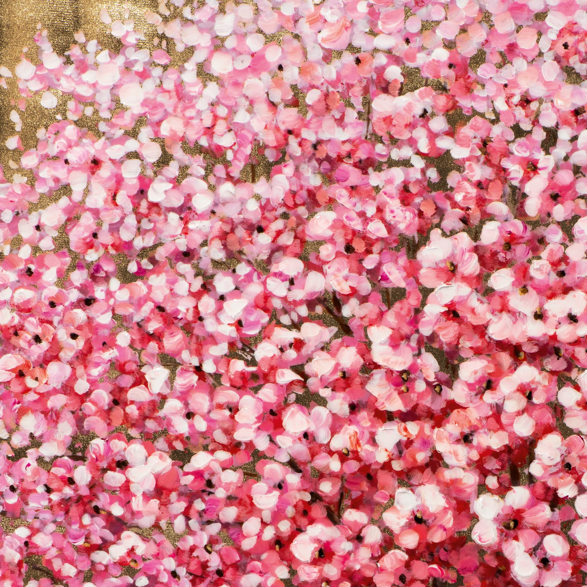 Painting Flowering Tree with high gloss