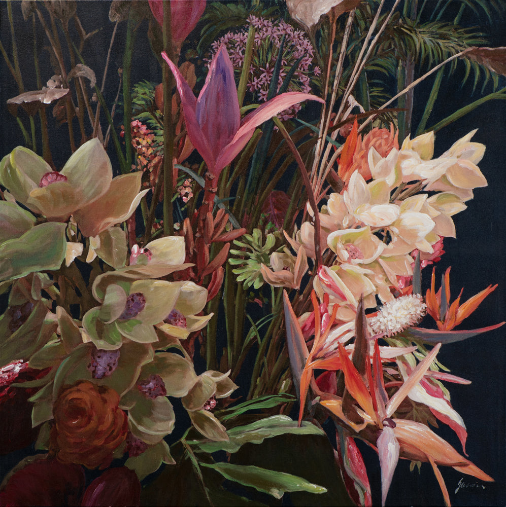 Gemälde Hübsche Blumen