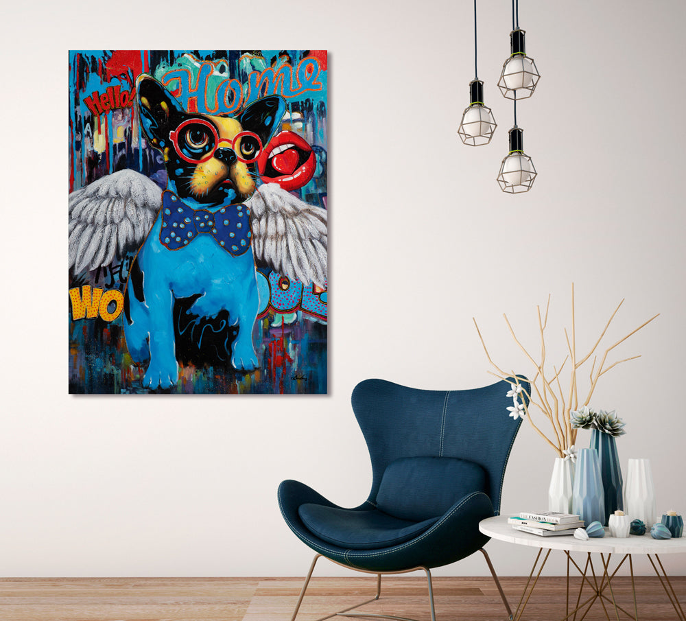 Gemälde Pop Art Hund