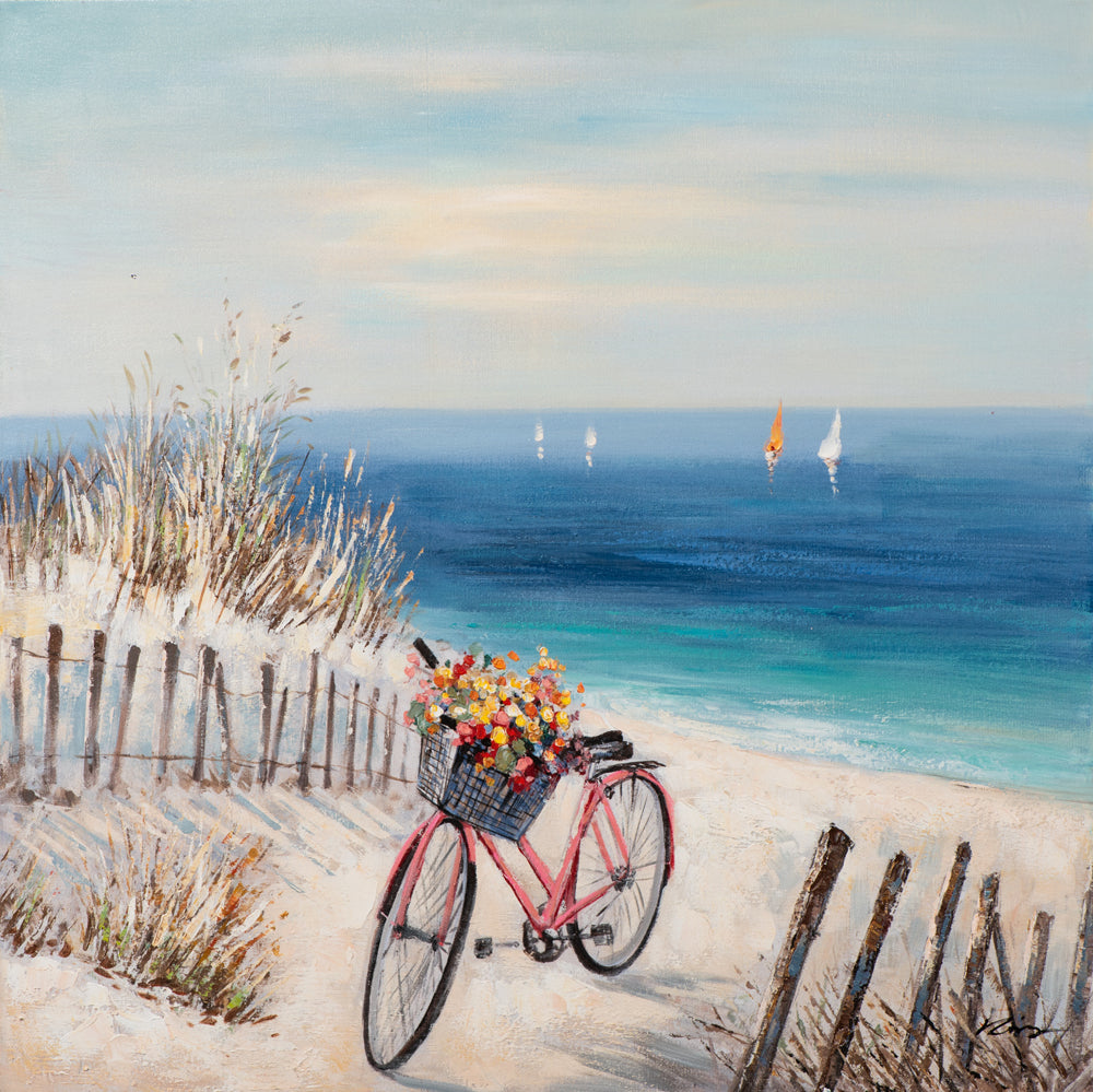 Painting Bicycle on the Beach III