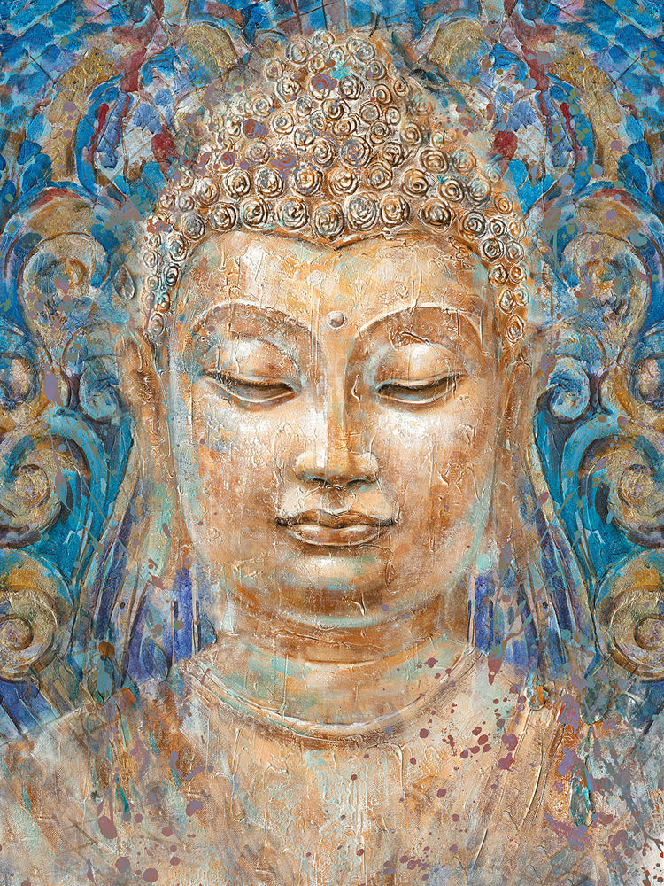 painting Golden Buddha