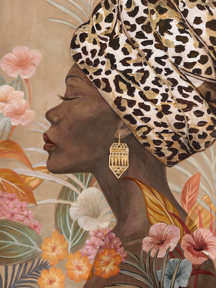 Painting Beauty with African Headgear
