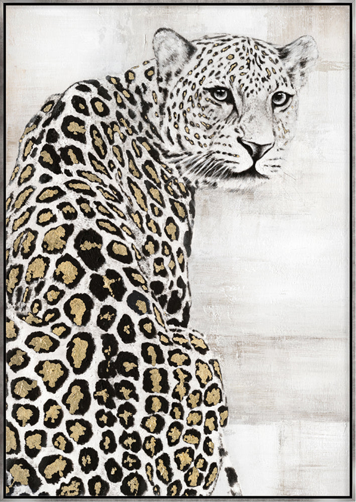 painting Snow Leopard