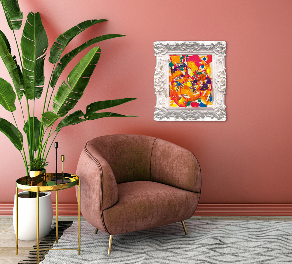 Gemälde Barock en vogue bunt