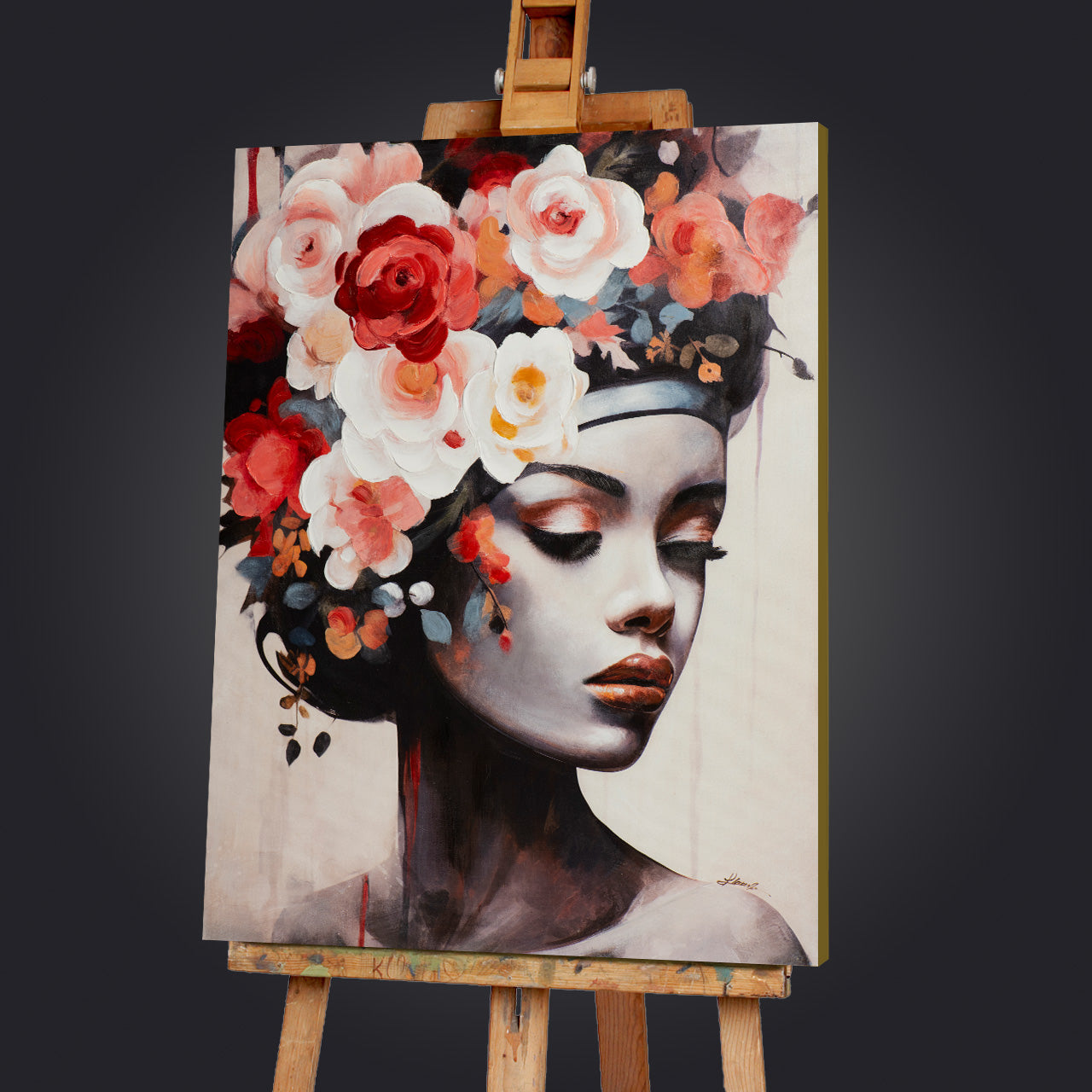 Painting Beauty with Pastel Flowers
