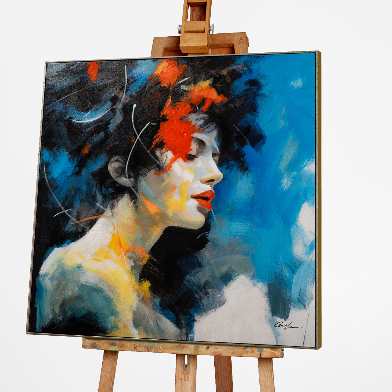 Painting Burlesque Beauty