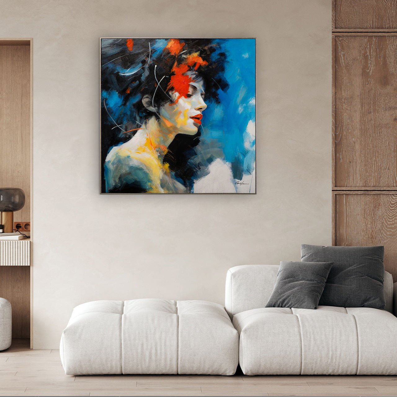 Painting Burlesque Beauty