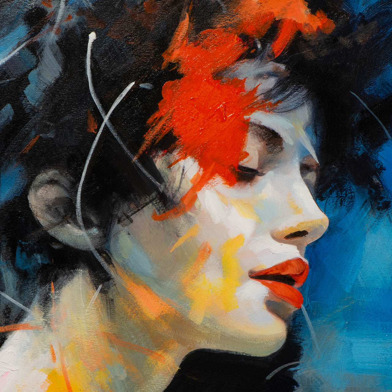 Painting Burlesque Beauty