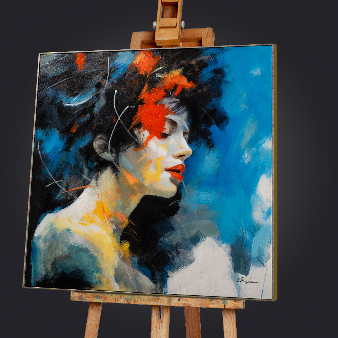 Painting Burlesque Beauty