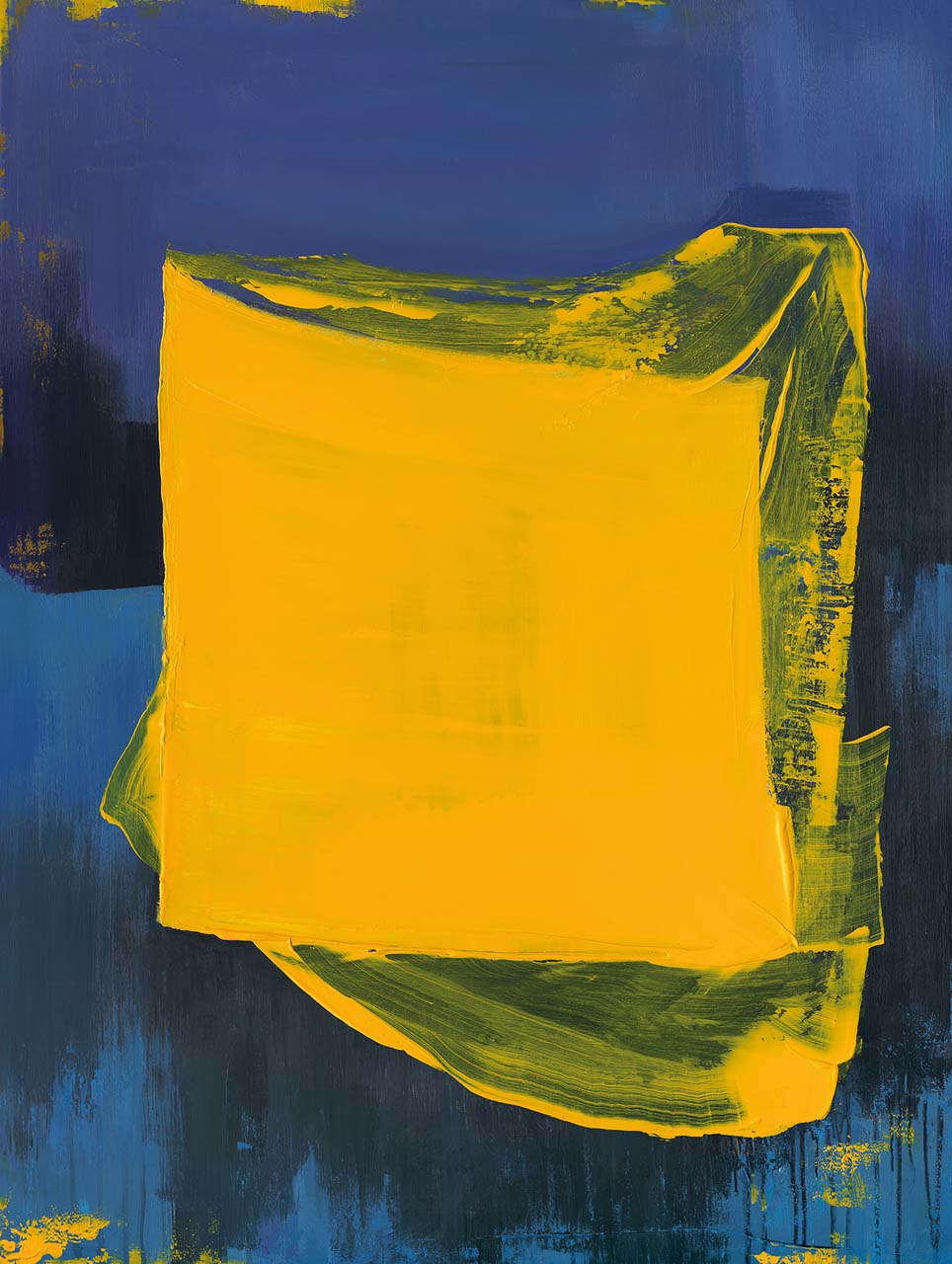 Painting Blue and Yellow