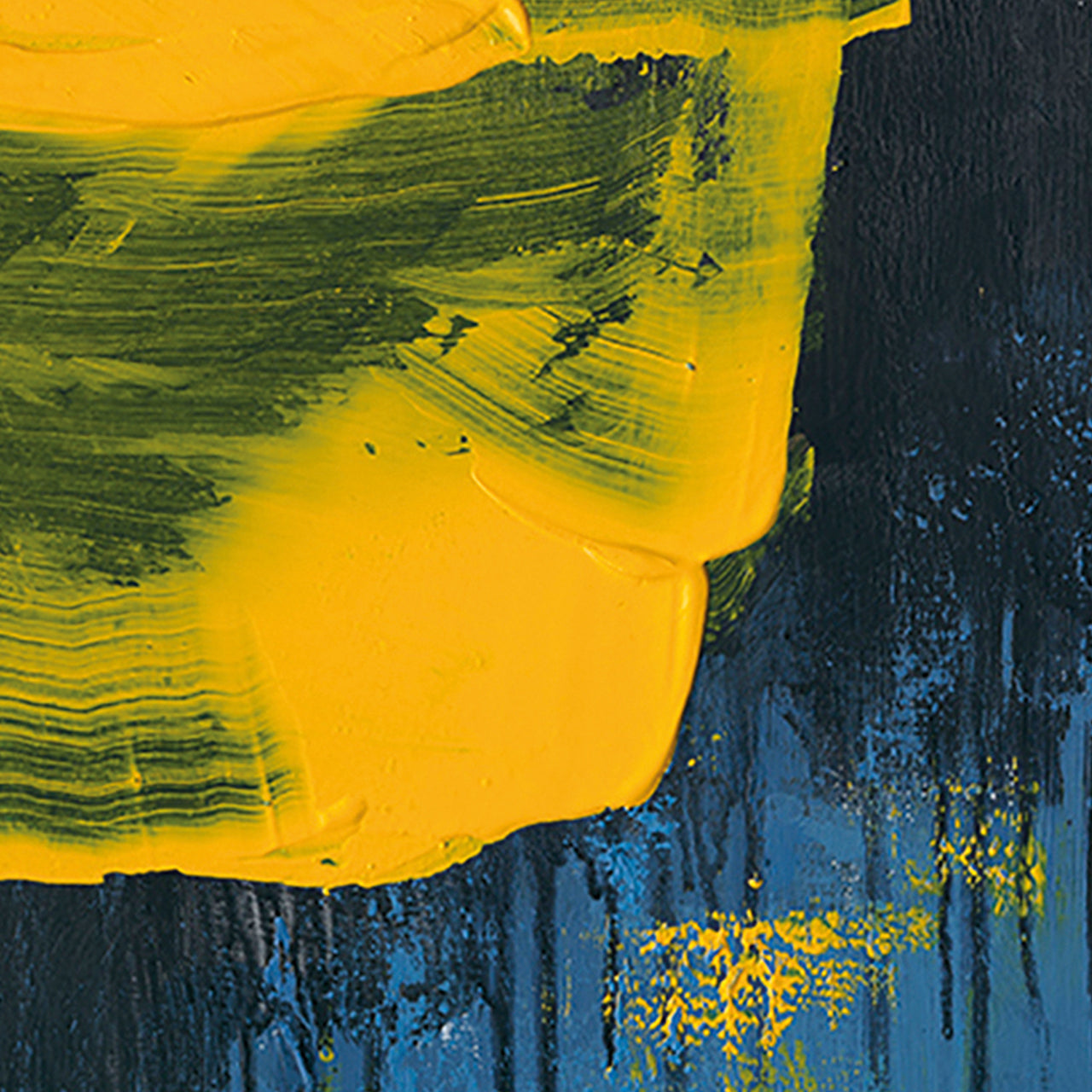 Painting Blue and Yellow