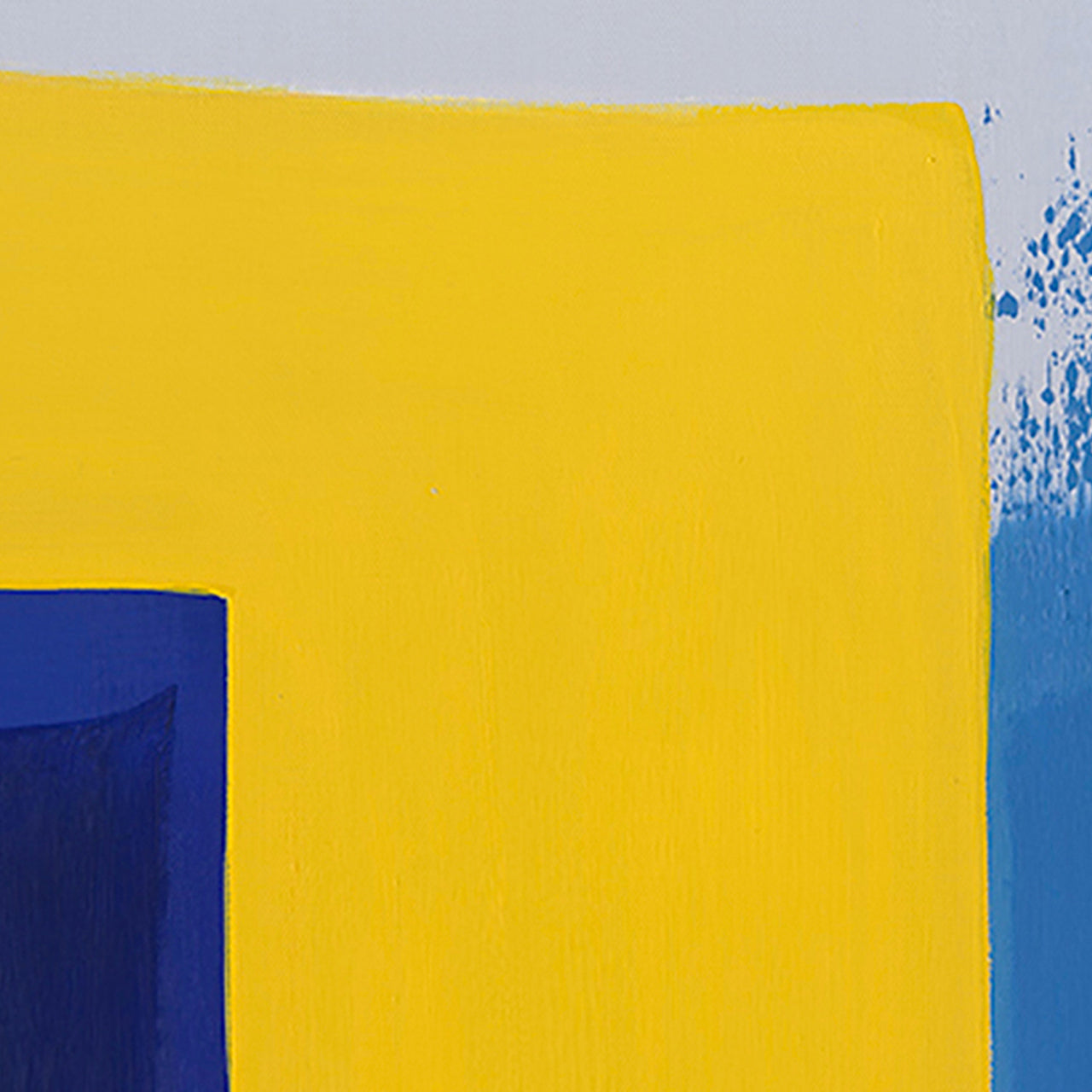 Painting Blue and Yellow