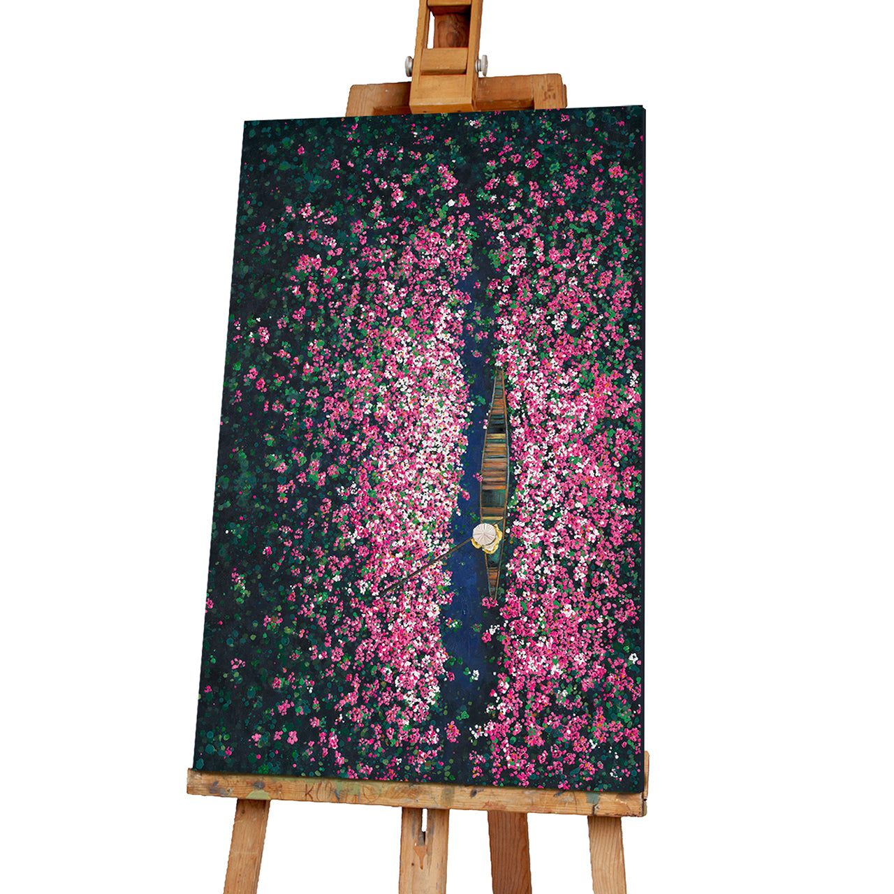 Painting Flower Boat