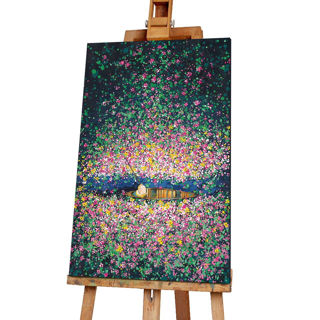 Painting Flower Boat