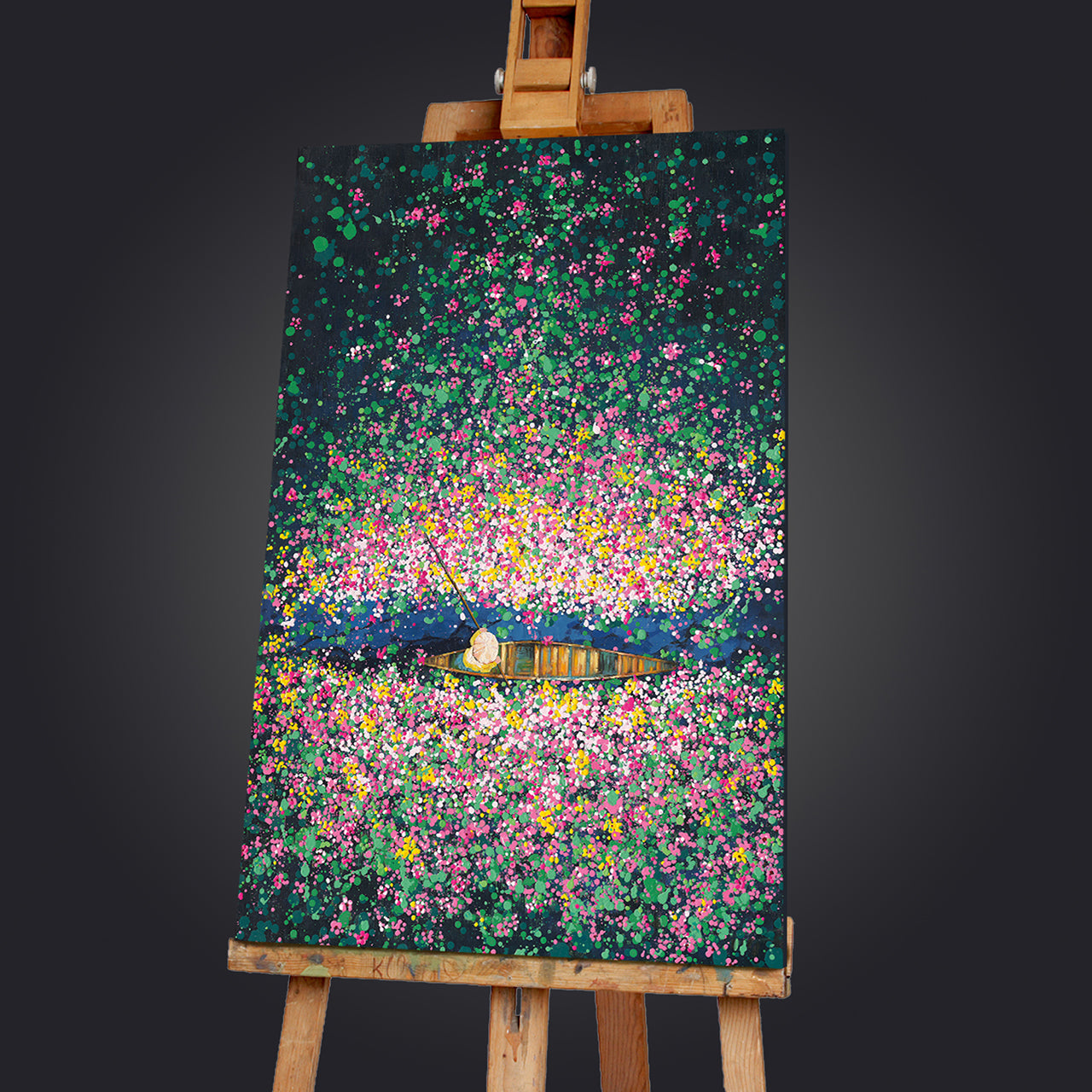 Painting Flower Boat
