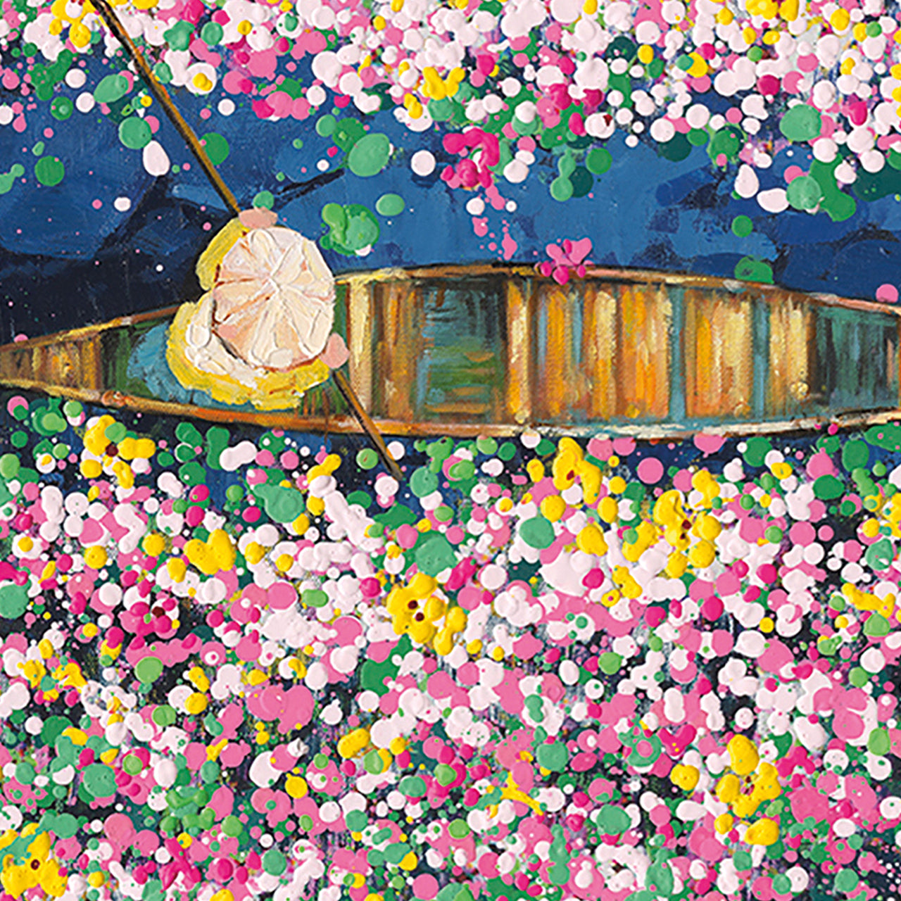 Painting Flower Boat