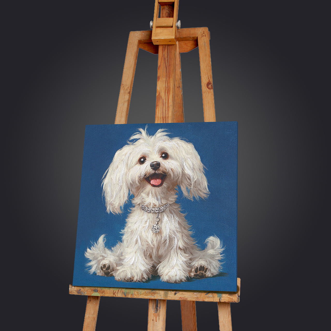 Peinture blanche duveteuse