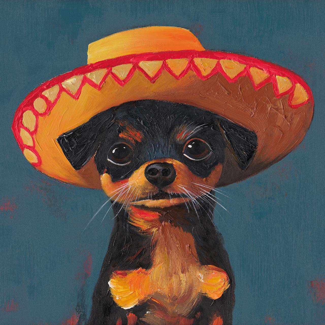 Painting Mexican Dog