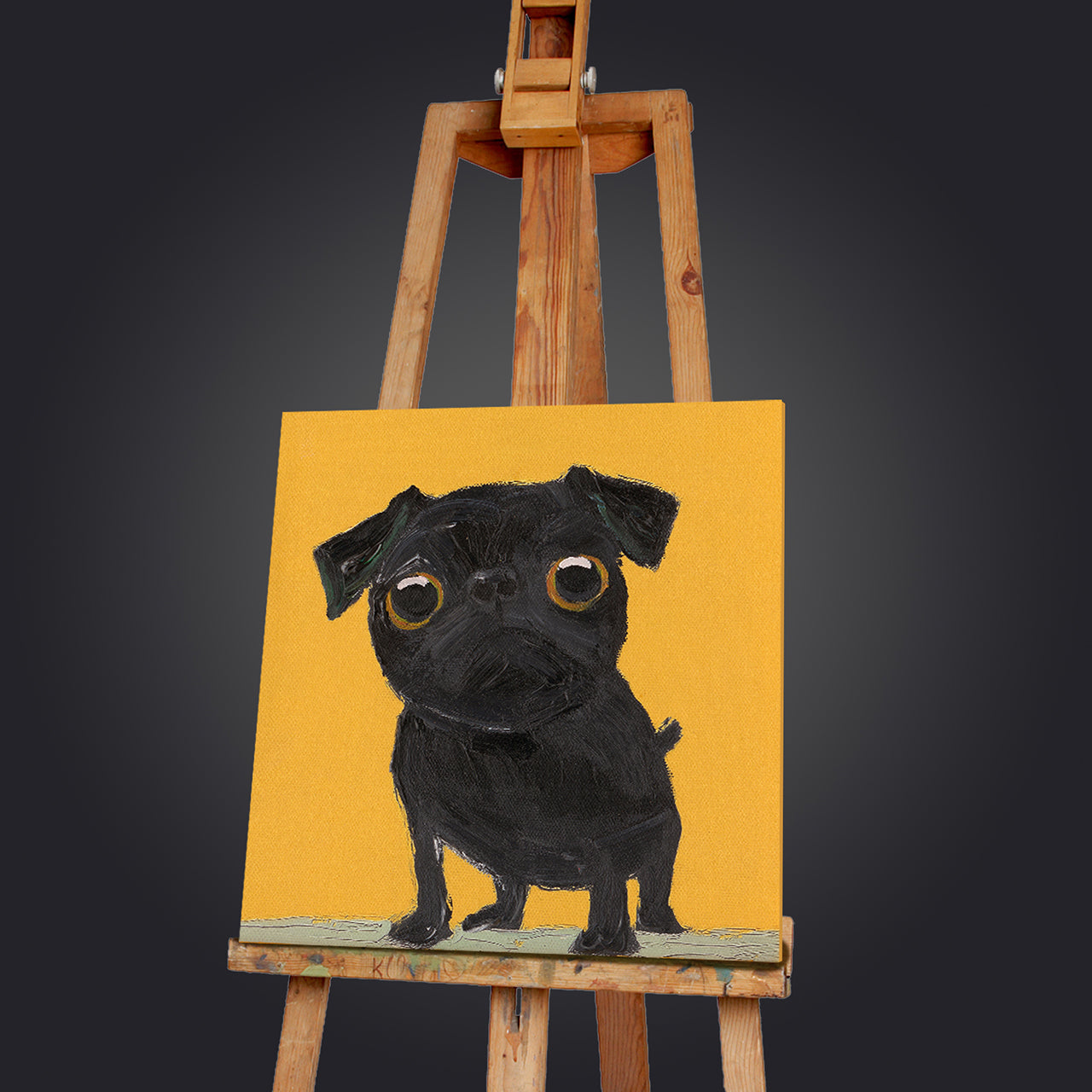 Painting Black Bully