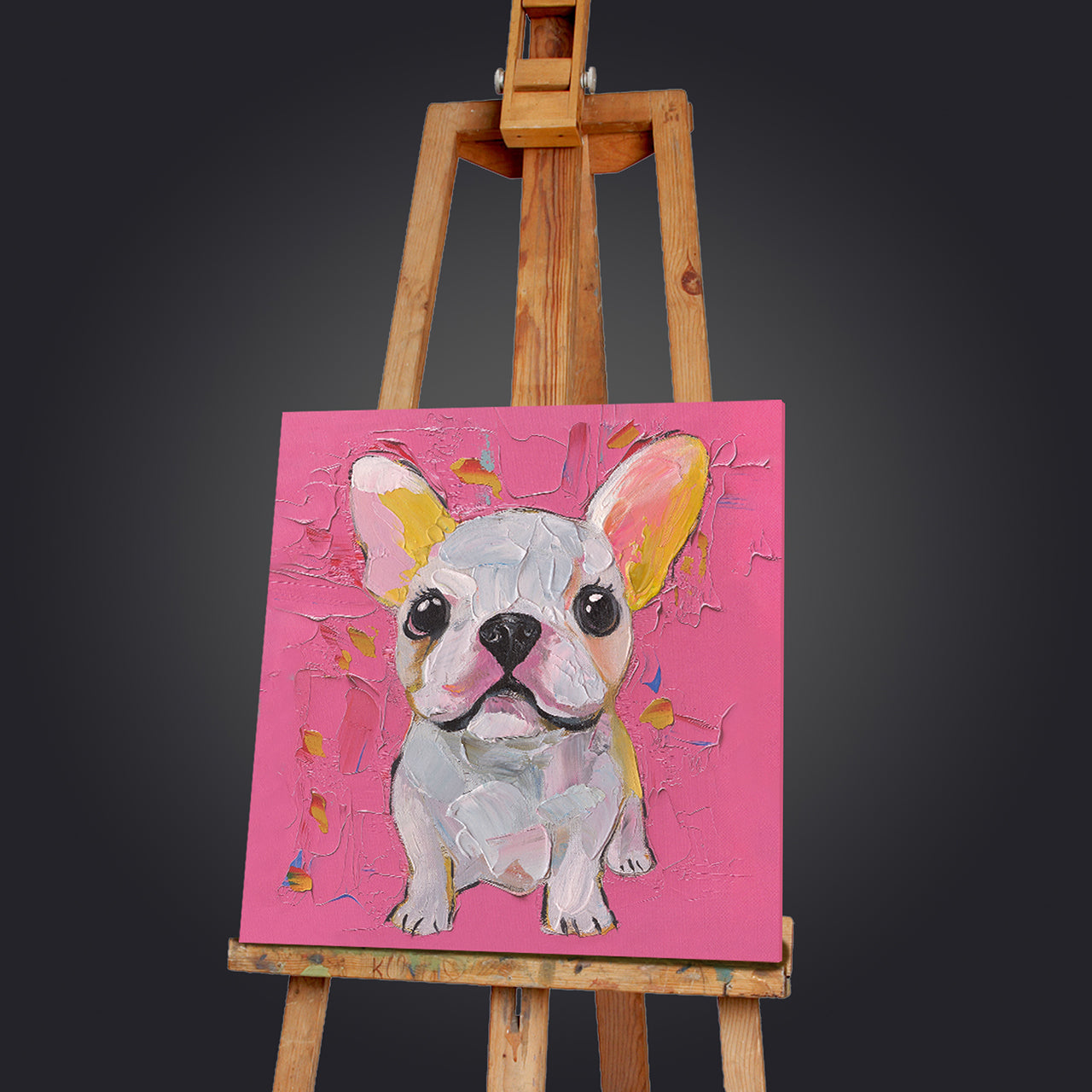Painting White Bully