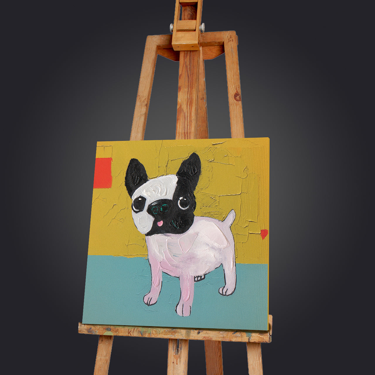 Painting Small Bully