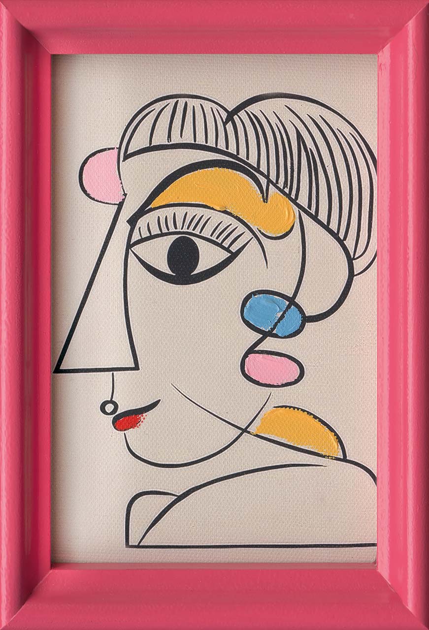 Painting One Woman