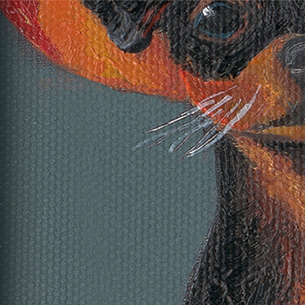 Peinture d'un chiot mexicain
