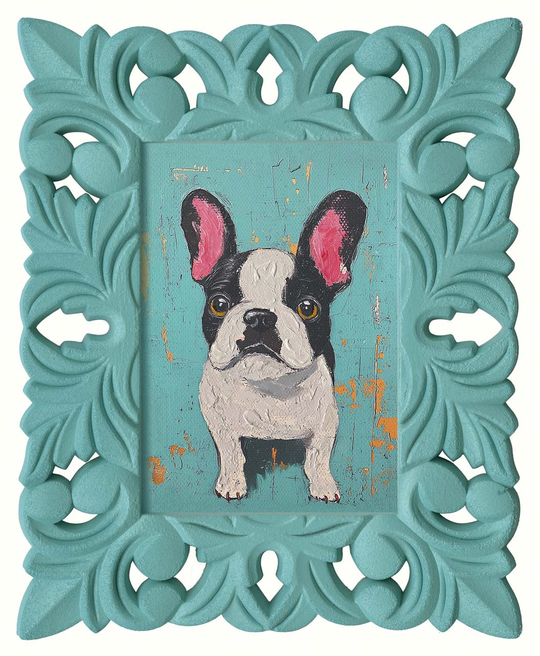 Painting Bully Puppy