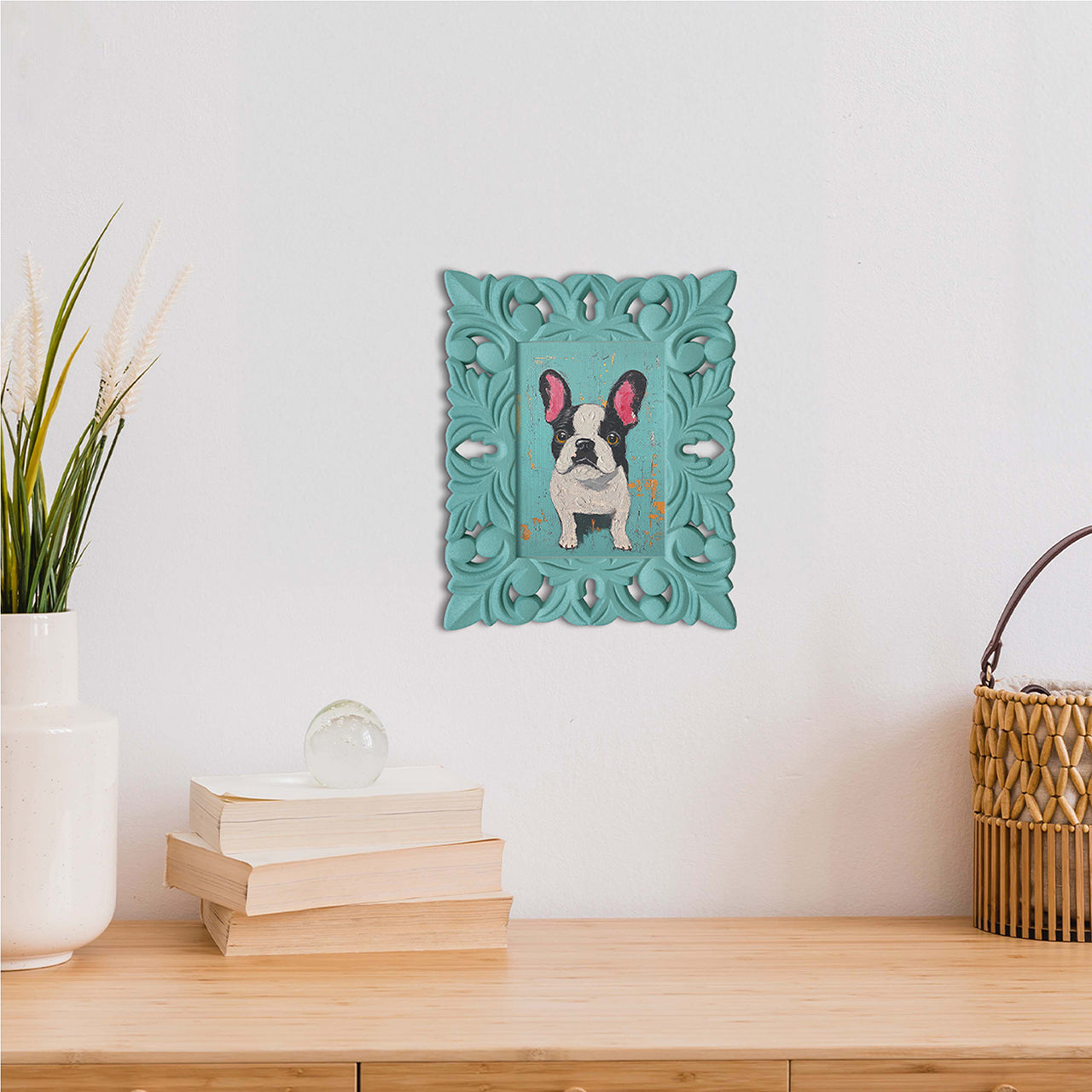 Painting Bully Puppy