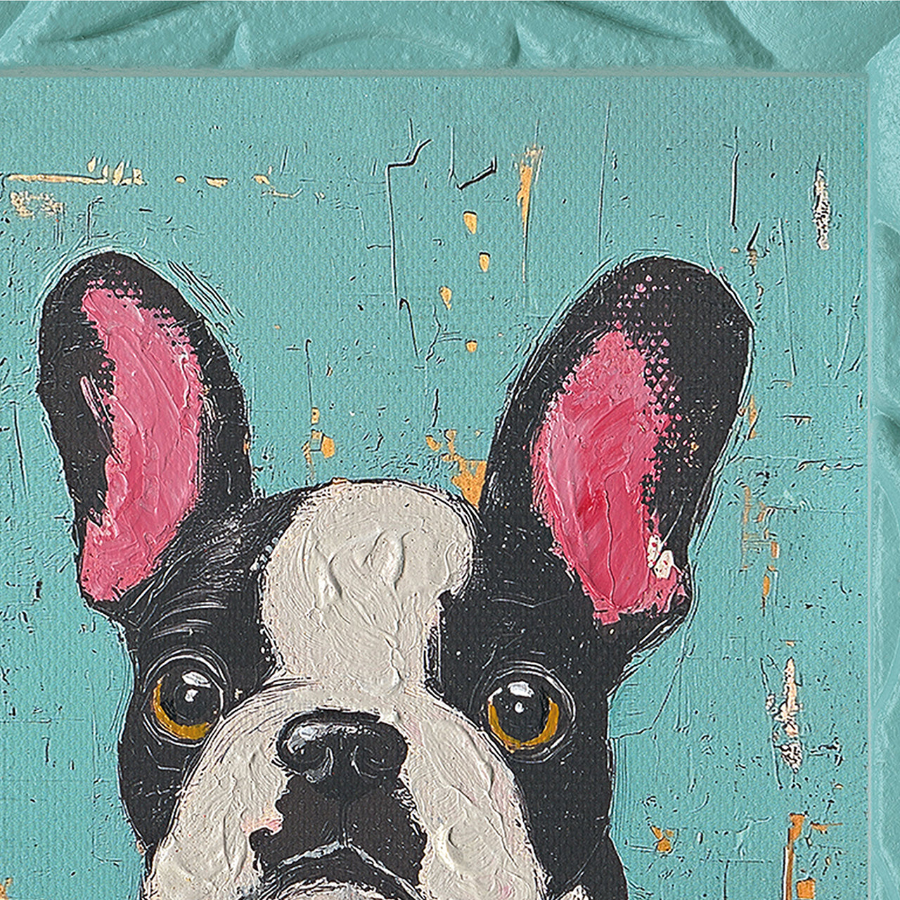 Painting Bully Puppy
