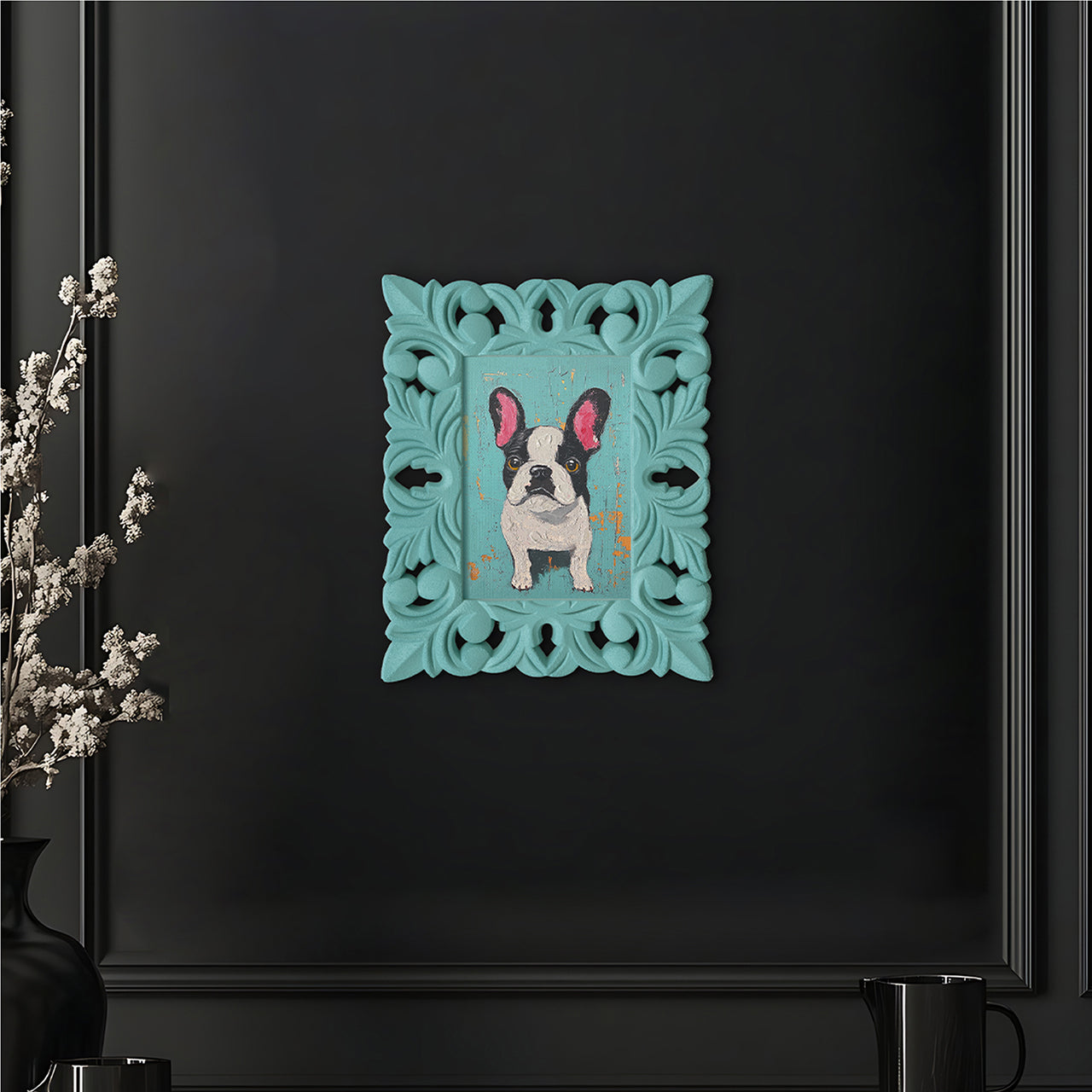 Painting Bully Puppy
