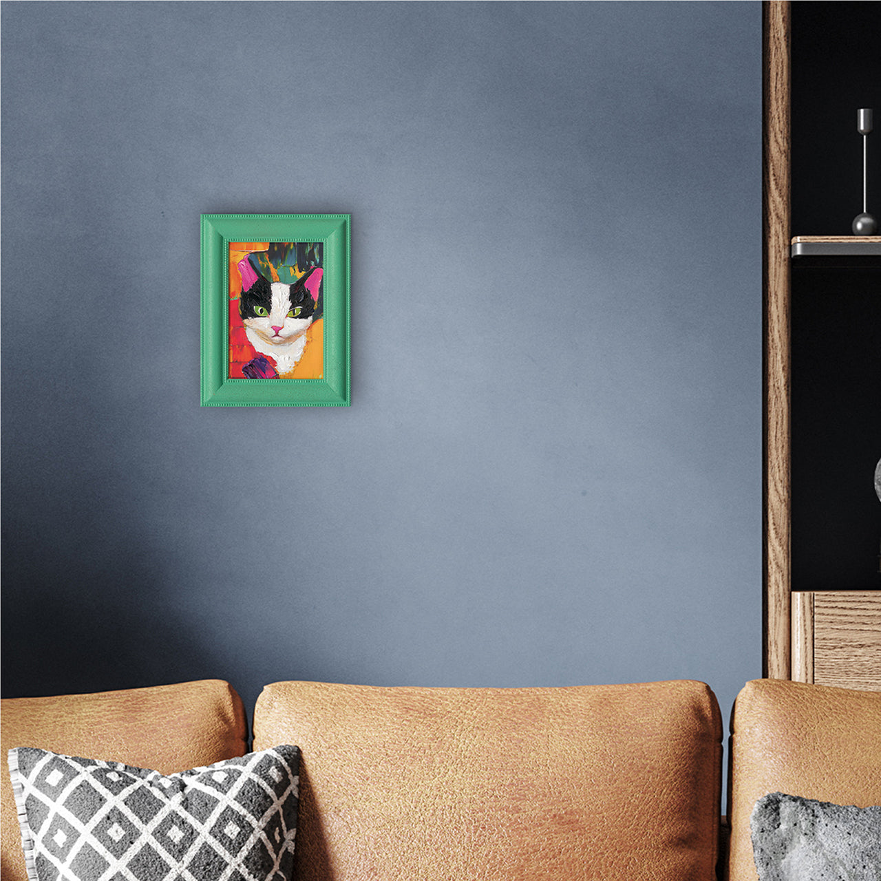Painting Coloured Cat