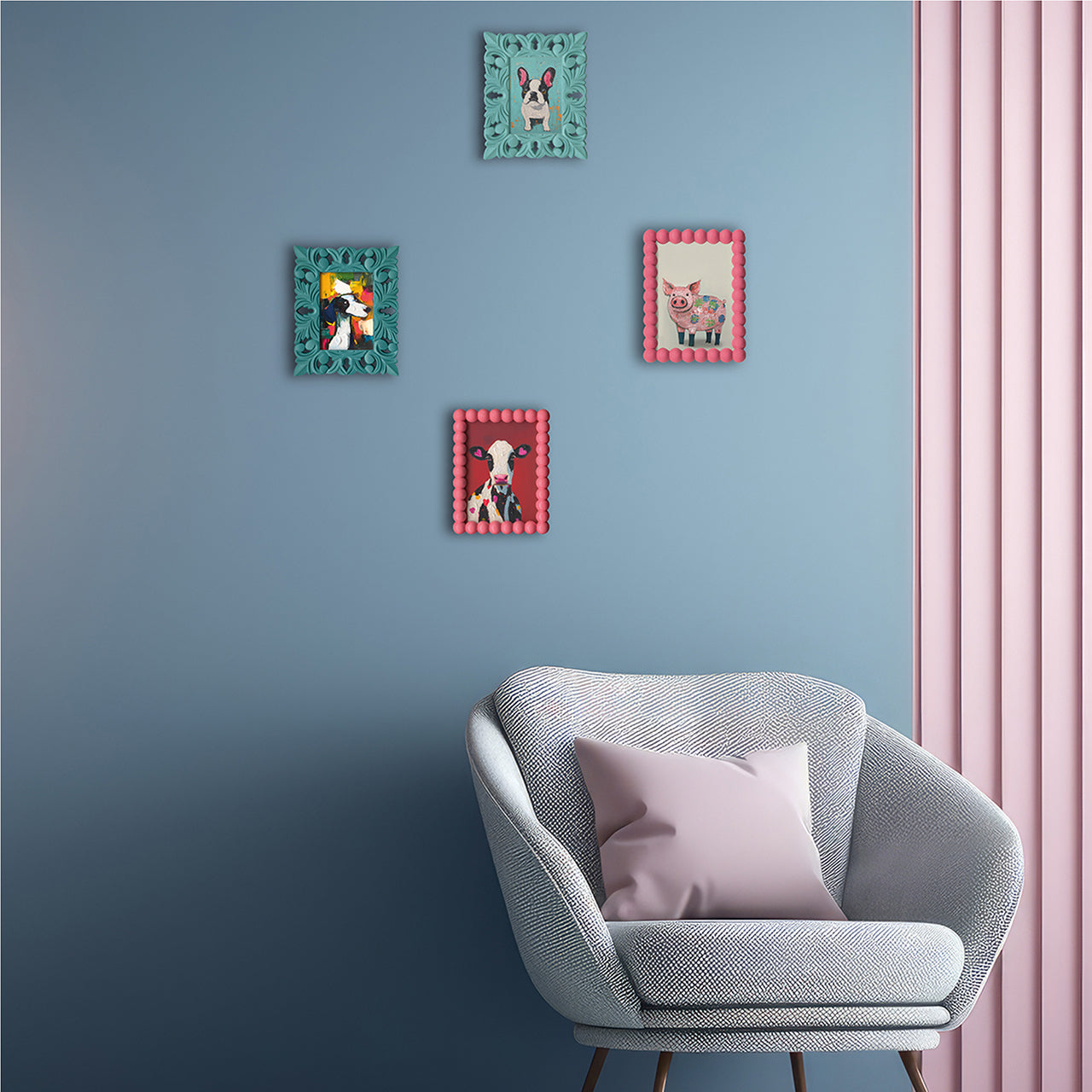 Painting Pink Cow