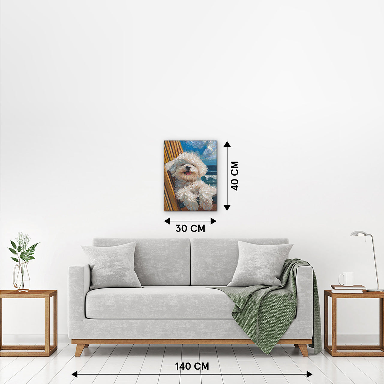 Gemälde Fluffy Summer