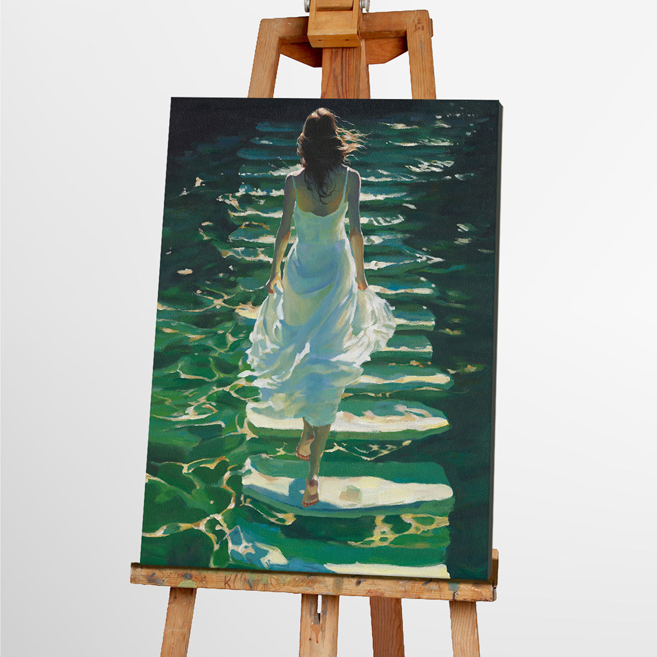 Gemälde Sibylline Water Steps