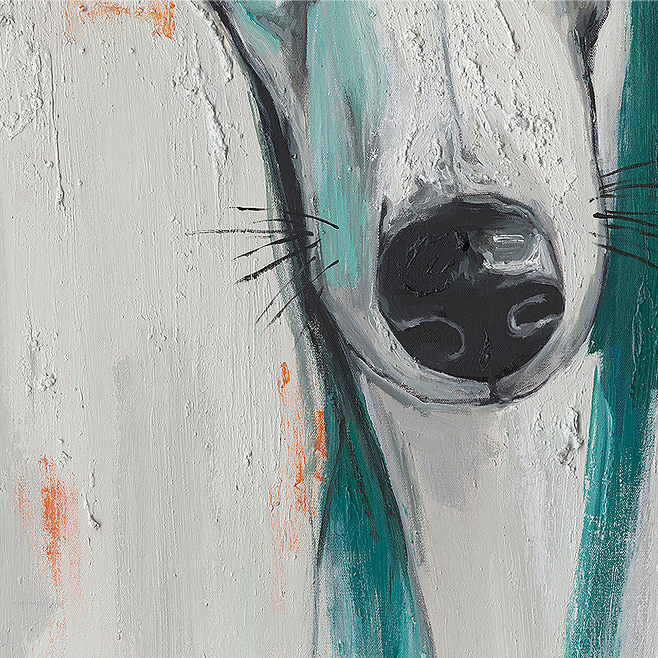 Gemälde Modern Greyhound Soul