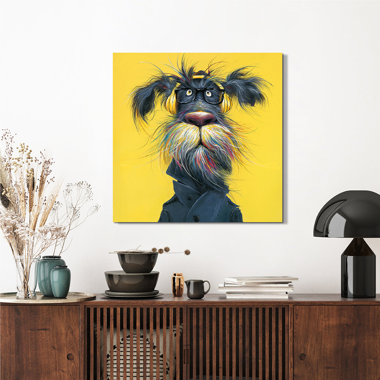 Gemälde Paws & Bass