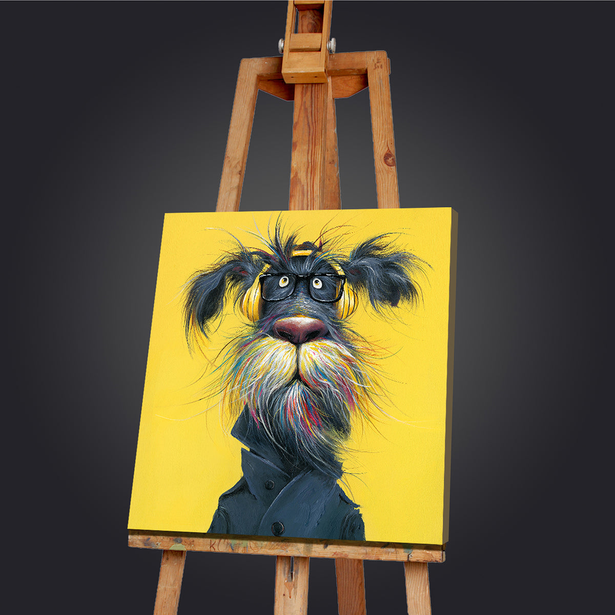 Gemälde Paws & Bass