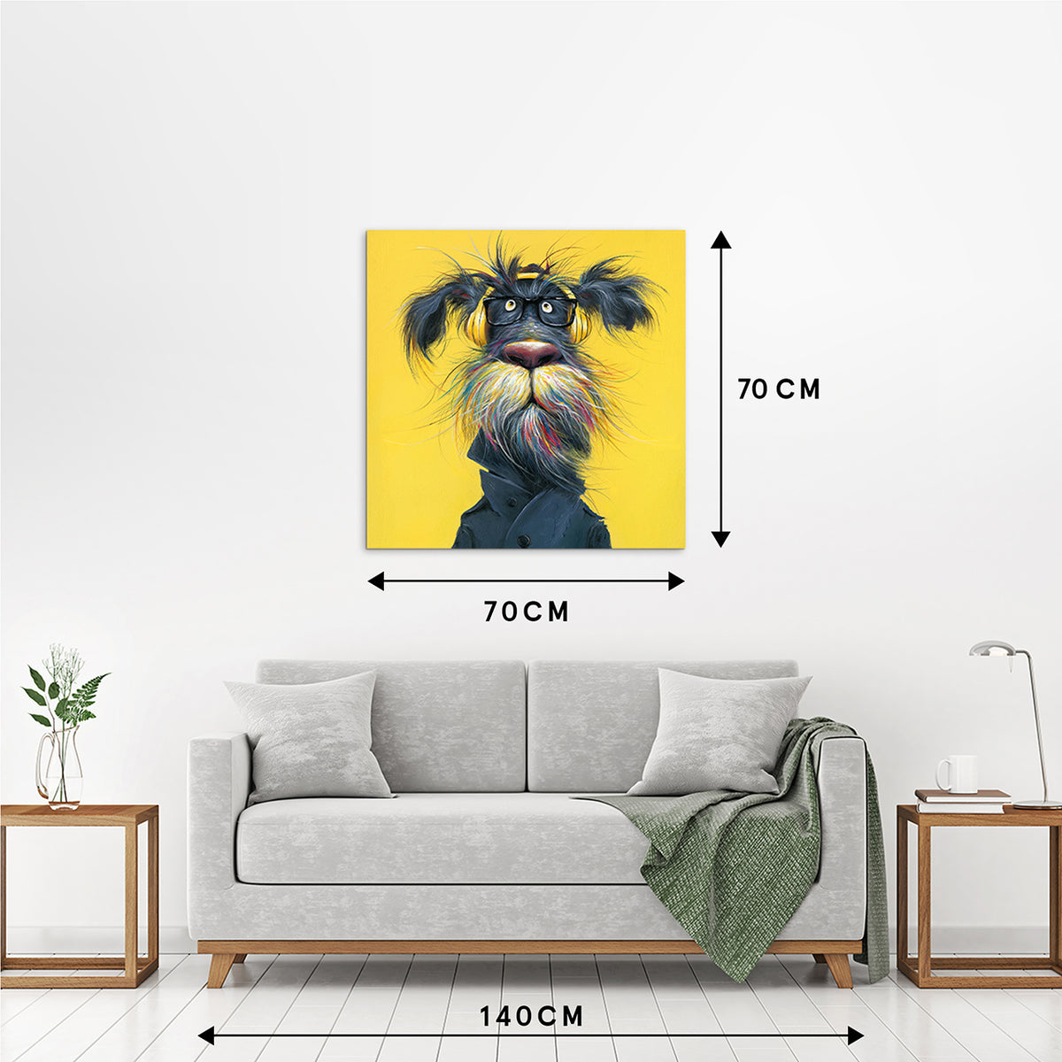 Gemälde Paws & Bass