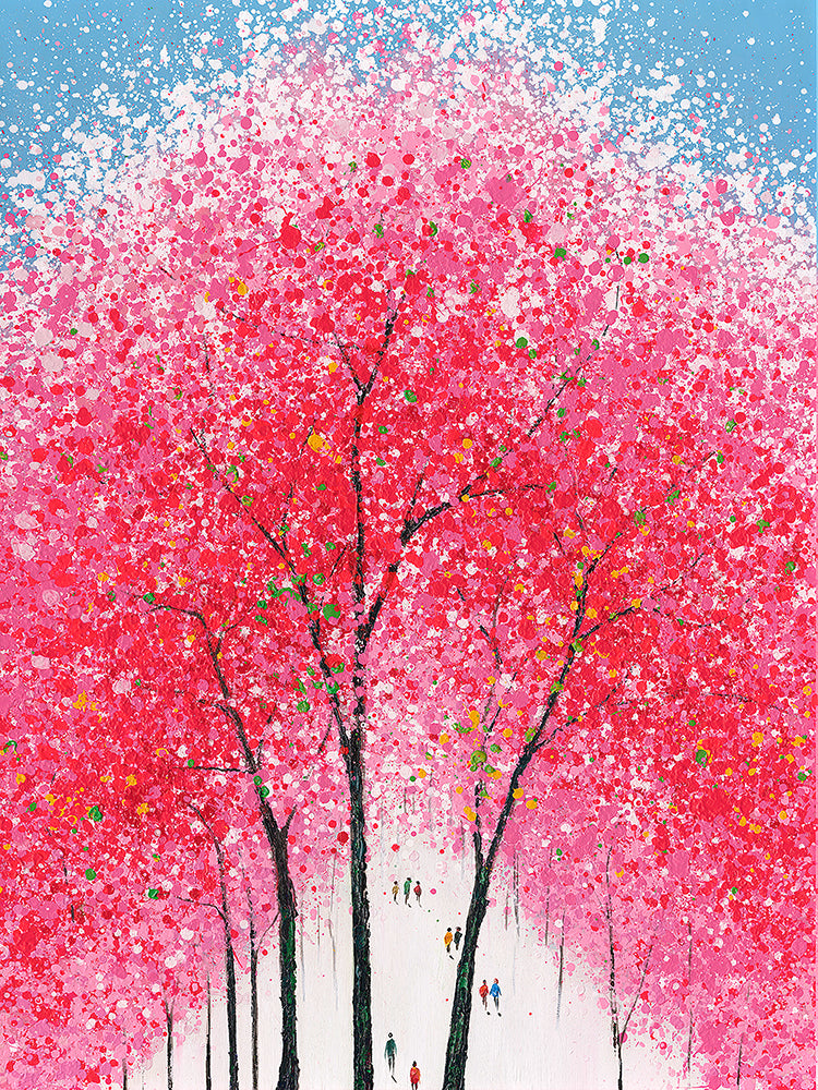 Gemälde Cherry Blossom Glow