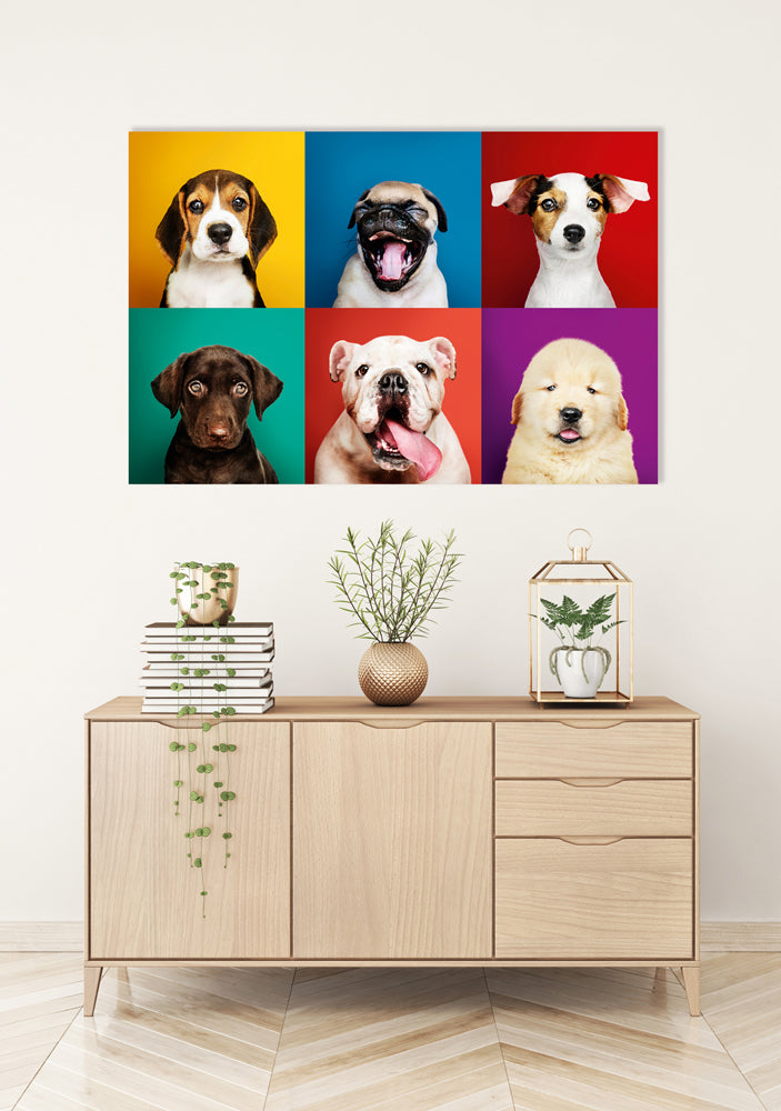 Aluminum Picture Funny Dogs