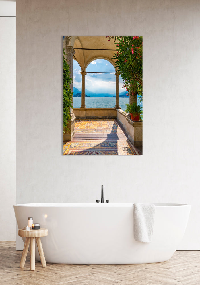 aluminum picture window with a view