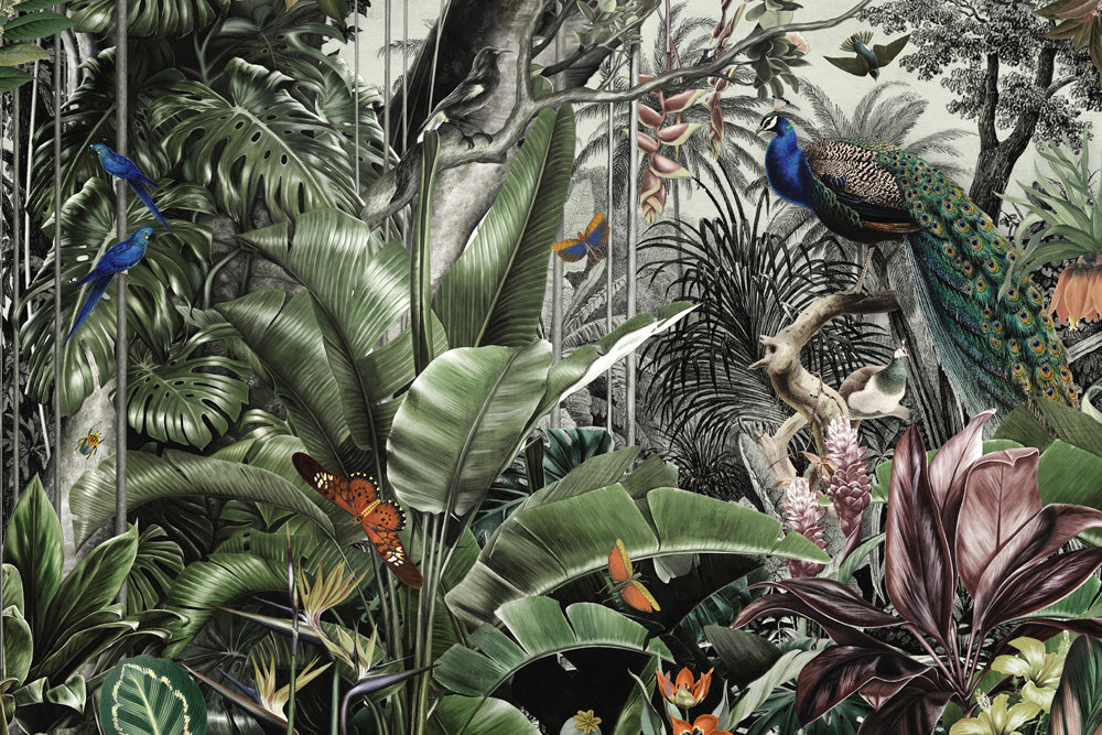 aluminum picture Jungle Paradise