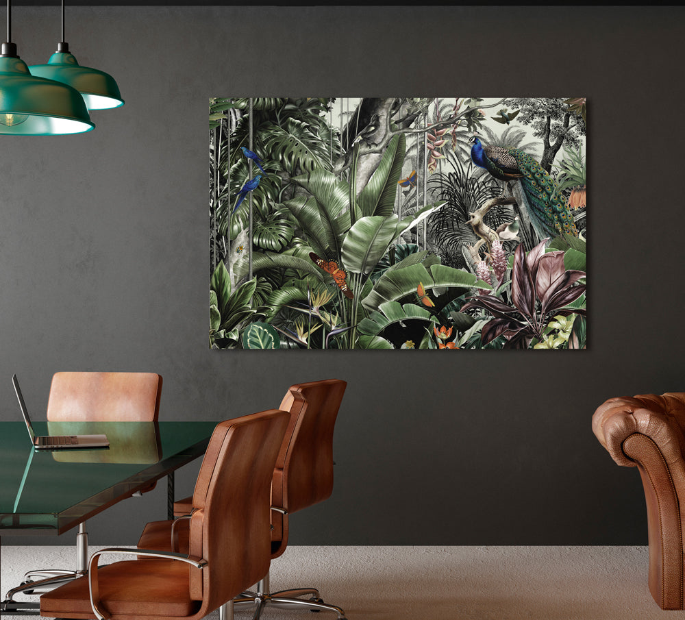 aluminum picture Jungle Paradise