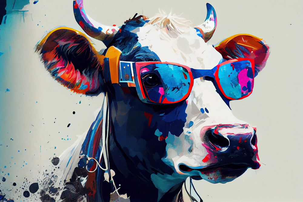 aluminum picture Cool Cow