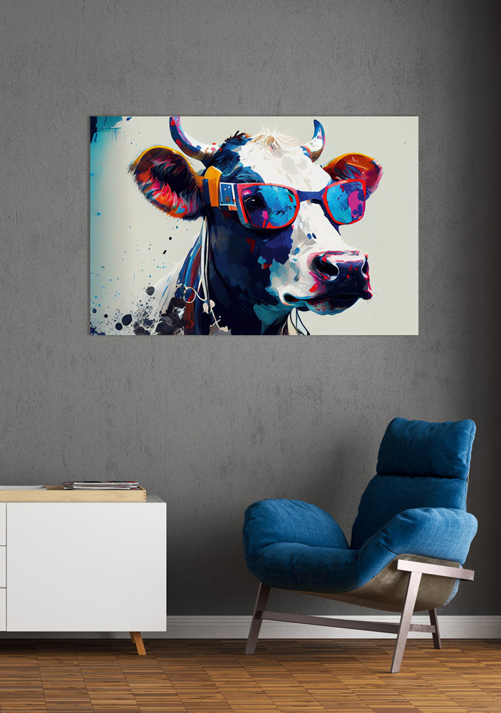 aluminum picture Cool Cow