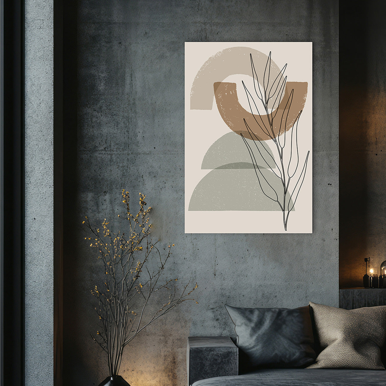 Aluminum picture Nature Shapes